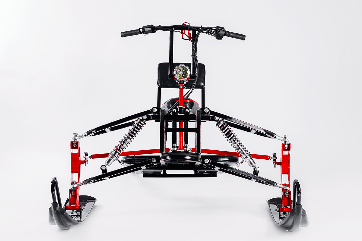 Лыжный модуль IKUDZO TERRAIN с подогревом ручек металлические лыжи в Люберцах