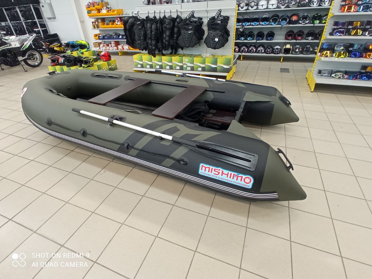 Лодка MISHIMO RIVER JET 390 под водомет в Люберцах