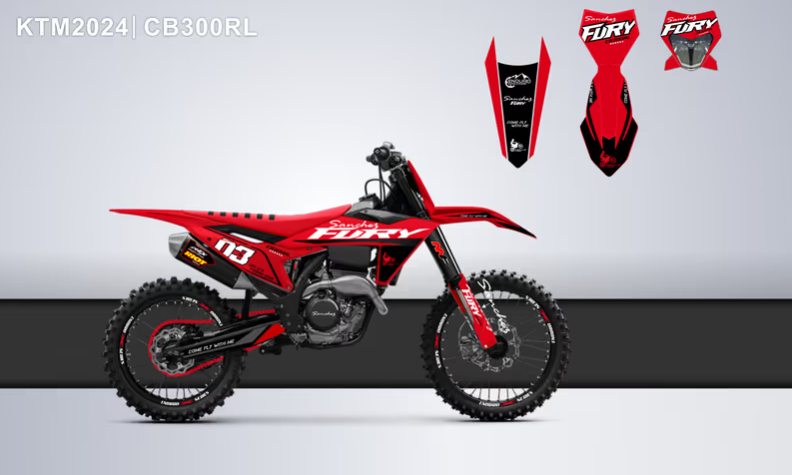 Кроссовый мотоцикл Sanchez Fury CB300RL в Люберцах