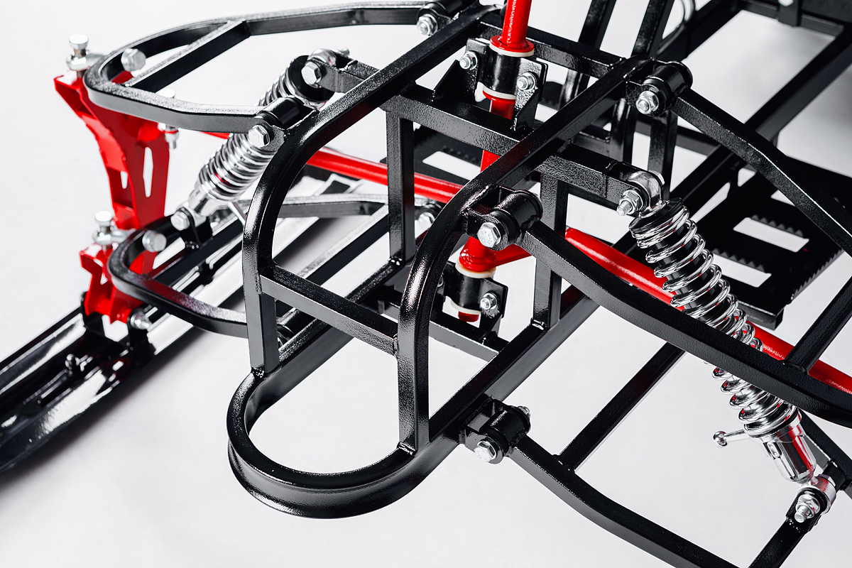 Лыжный модуль IKUDZO TERRAIN с подогревом ручек металлические лыжи в Люберцах