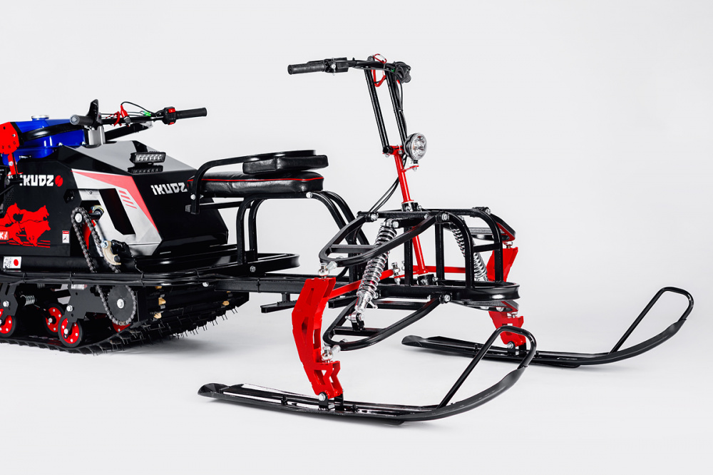 Лыжный модуль IKUDZO TERRAIN с подогревом ручек металлические лыжи в Люберцах