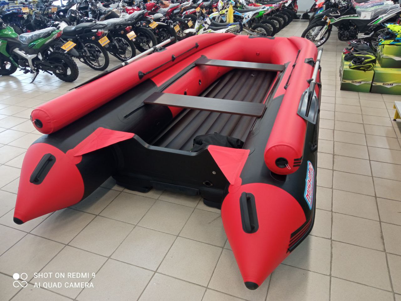 Лодка MISHIMO RIVER FJET PRO 410  под водомет в Люберцах