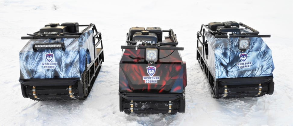 Мотобуксировщик Irondog (Железная собака) M500 15 Камуфляж Охотник в Люберцах