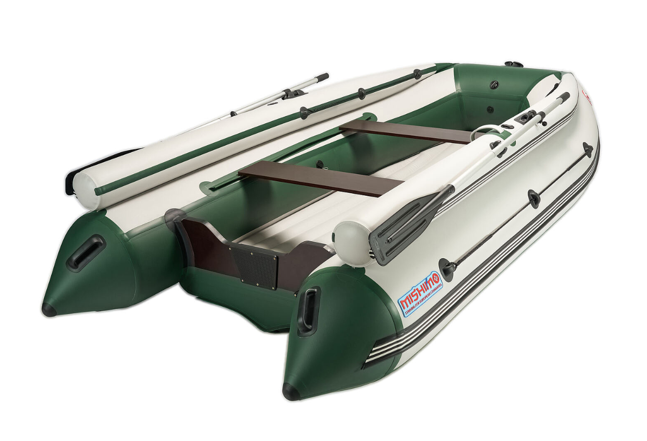 КОМПЛЕКТ ЛОДКА MISHIMO FAMILY LITE 370 + МОТОР 9,9 (15) Л.С. в Люберцах