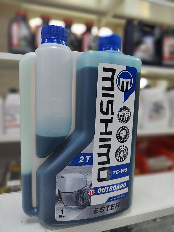 Масло MISHIMO 2T OUTBOARD (ESTER) полусинтетика 1 л в Люберцах