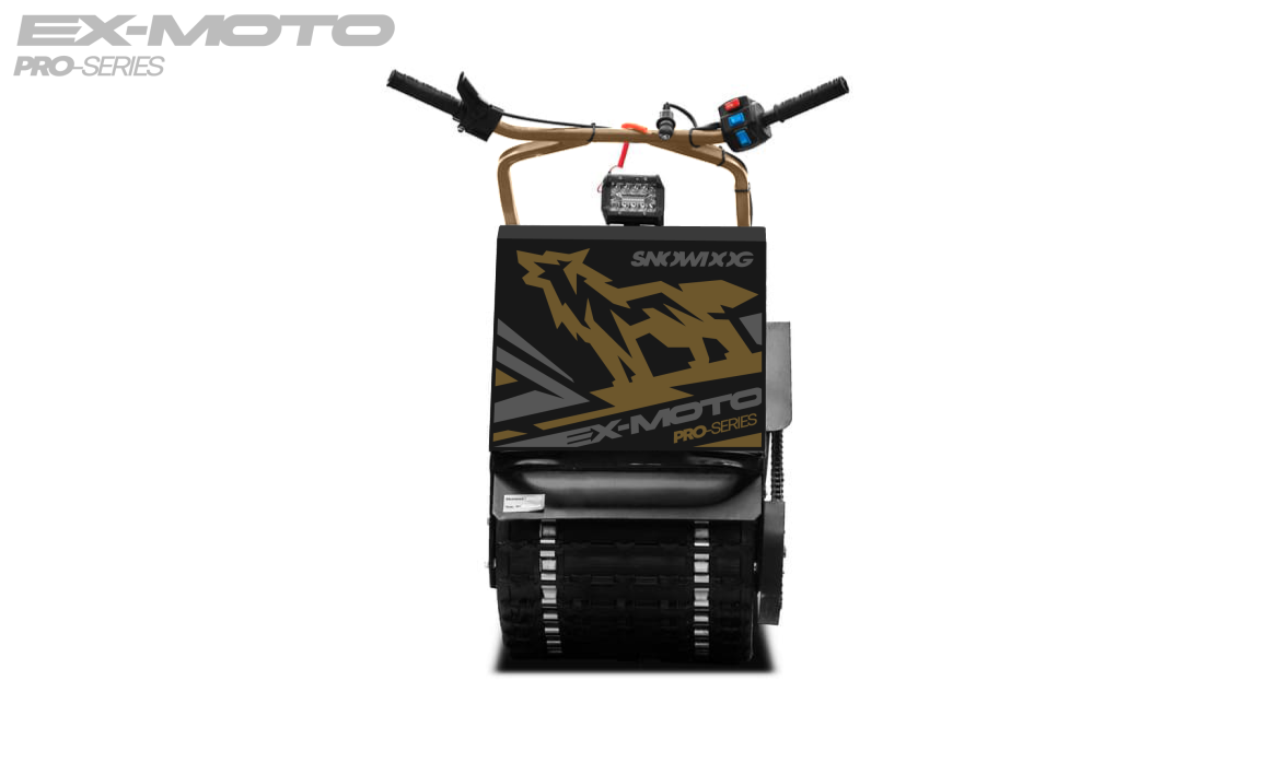 Мотобуксировщик EX-MOTO SNOWDOG S380 8л.с. в Люберцах