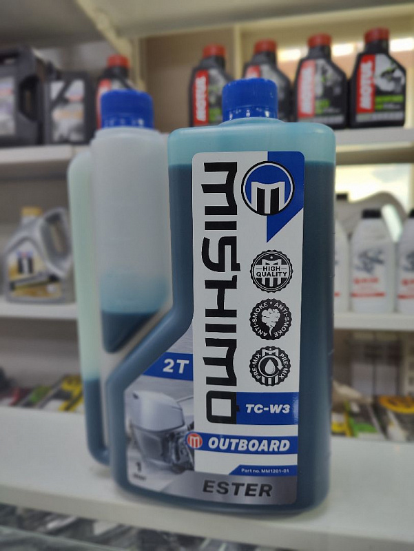 Масло MISHIMO 2T OUTBOARD (ESTER) полусинтетика 1 л в Люберцах