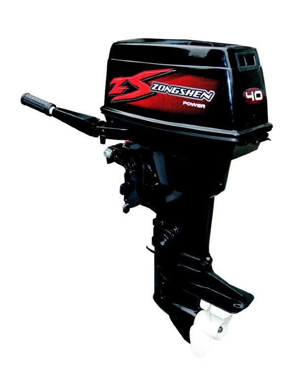 Лодочный мотор Zongshen T40 (+руль+пульт) в Люберцах