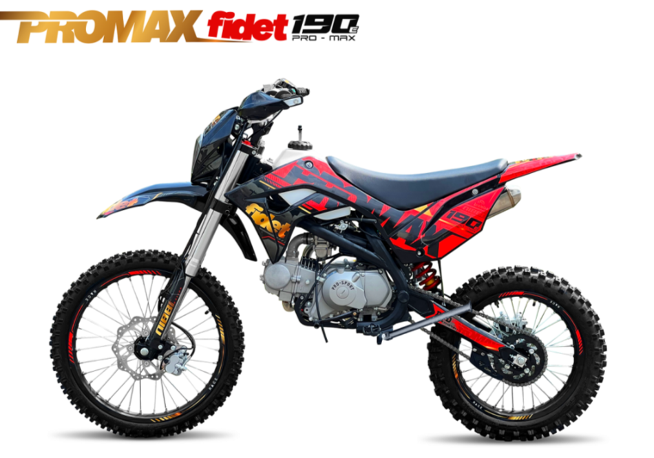 Мотоцикл (питбайк) PROMAX FIDET (ФАЙДЕТ) 190E MAX PRO LUX 19/16 в Люберцах