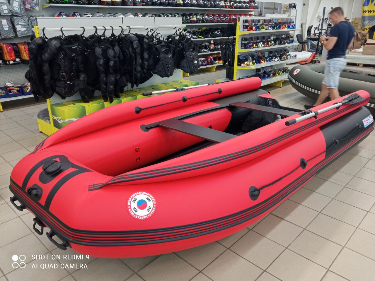 Лодка MISHIMO RIVER FJET PRO 410  под водомет в Люберцах