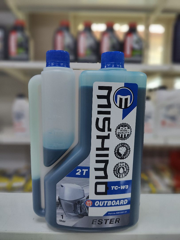Масло MISHIMO 2T OUTBOARD (ESTER) полусинтетика 1 л в Люберцах