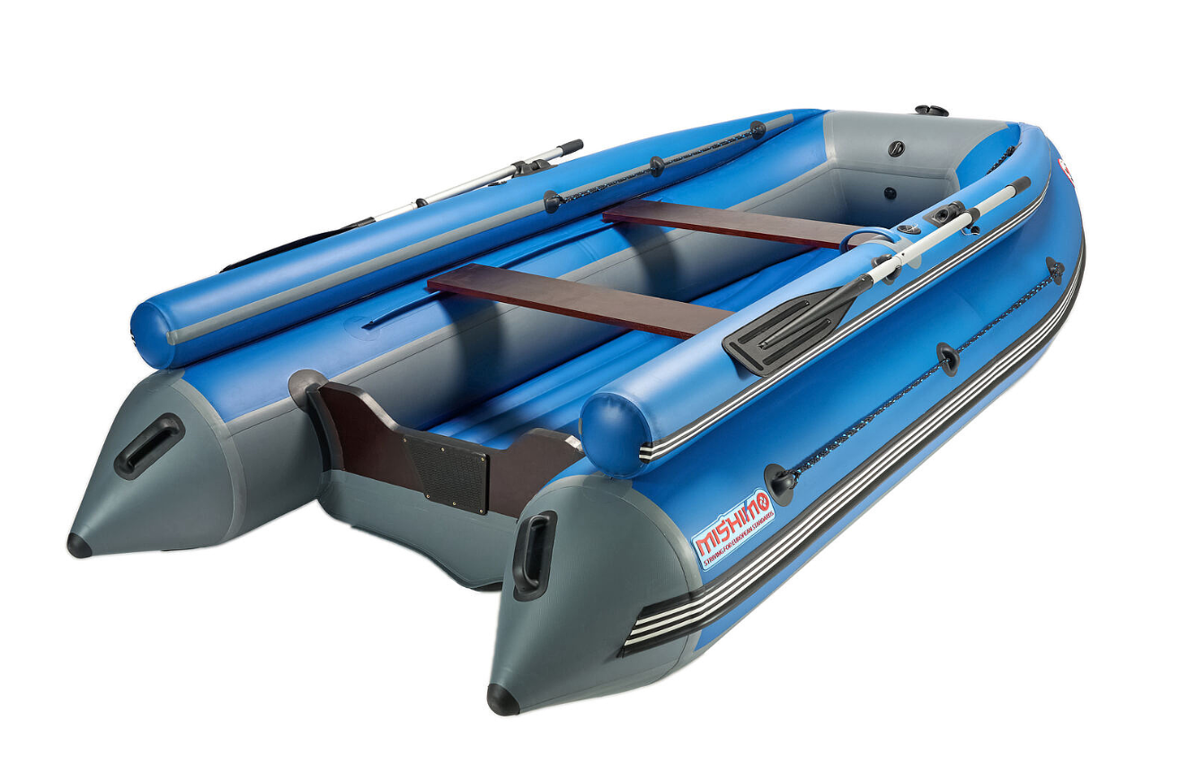 КОМПЛЕКТ ЛОДКА MISHIMO FAMILY LITE 370 + МОТОР 9,9 (15) Л.С. в Люберцах