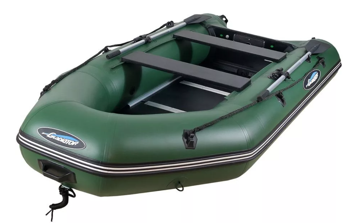 МОТОРНО-ГРЕБНАЯ ЛОДКА ПВХ GLADIATOR A 280 ТК С ФАНЕРНЫМ ДНОМ в Люберцах