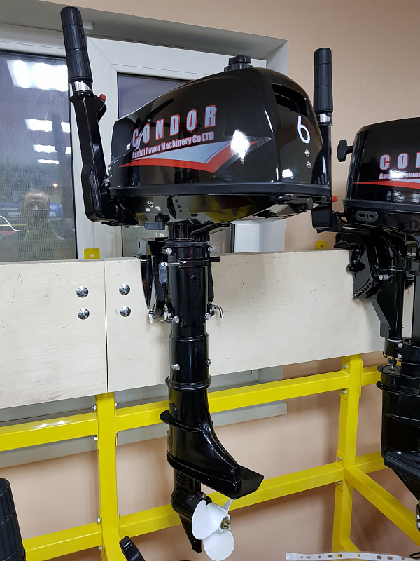 Лодочный мотор Condor T6HS без бака 12 л. в Люберцах