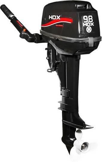 Лодочный мотор 2-х тактный HDX R series T 9,8 BMS в Люберцах