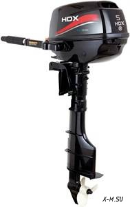 Лодочный мотор 4-х тактный HDX F 5 BMS в Люберцах
