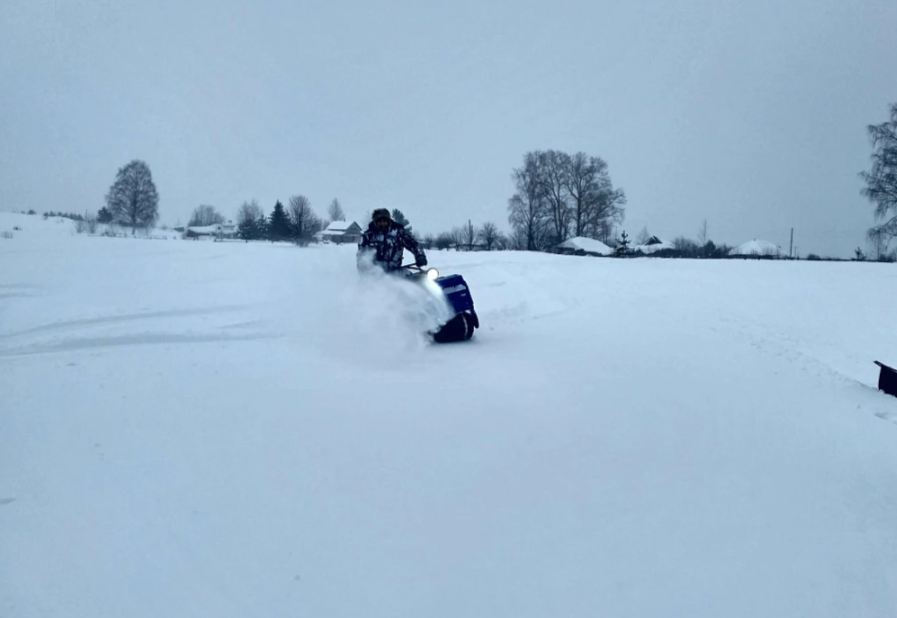 Мотобуксировщик Альбатрос-XLV 15 тележки, 1450 мм в Люберцах