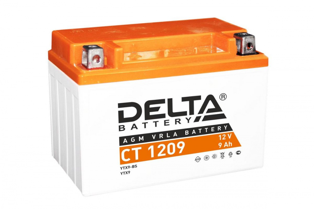 Аккумулятор Delta CT 1209 (12V / 9Ah) в Люберцах