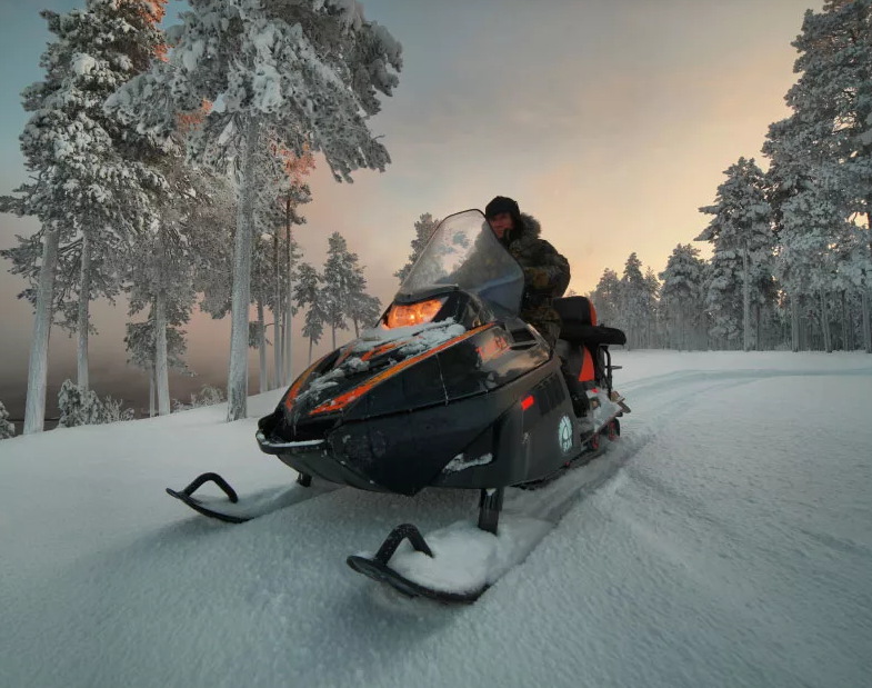 Снегоход Русская механика РМ TAYGA PATRUL 550 SWT в Люберцах