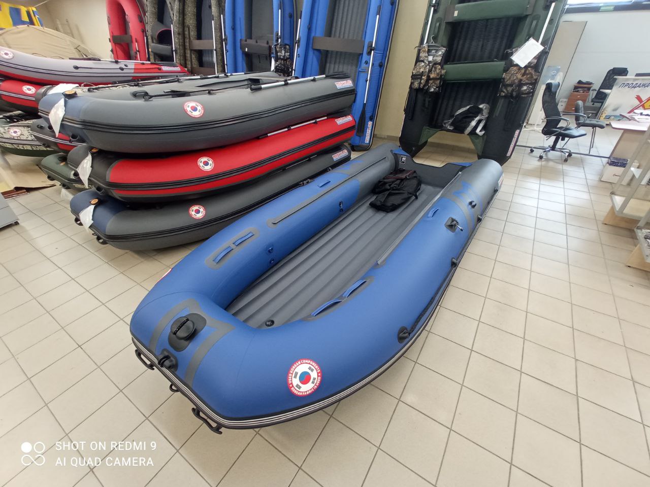 Лодка MISHIMO RIVER JET 390 под водомет в Люберцах