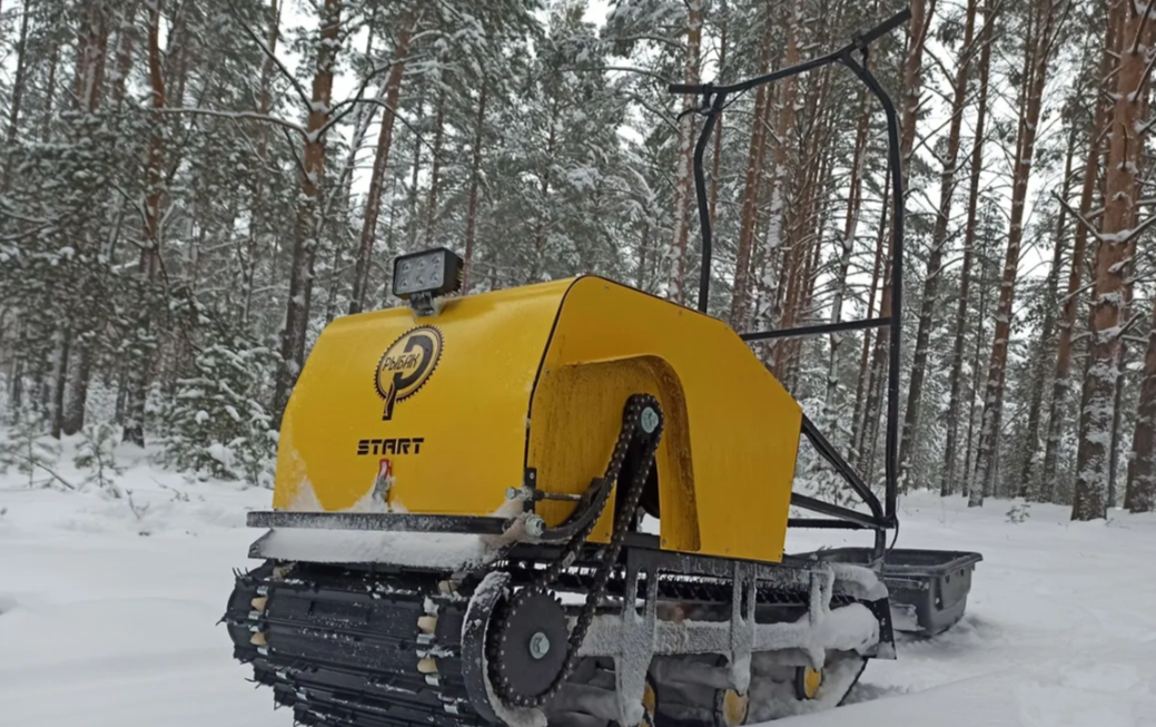 Мотобуксировщик РЫБАК СТАРТ Lifan 15 л.с. (металлический капот) в Люберцах