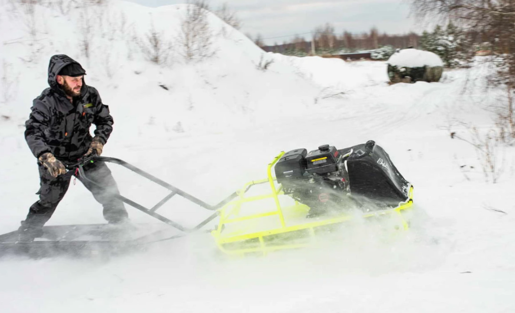 Мотобуксировщик Бурлак ХОЗЯИН-1 (капот металл) в Люберцах