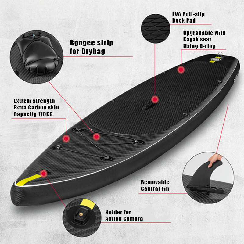 SUP (САП) ДОСКА MISHIMO CARBON DARKSIDE 11’ (335СМ) в Люберцах