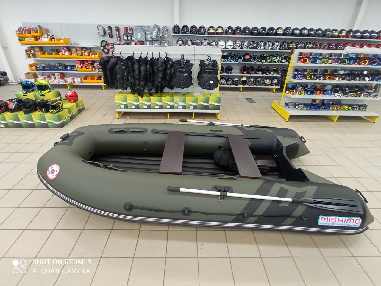 Лодка MISHIMO RIVER JET 390 под водомет в Люберцах