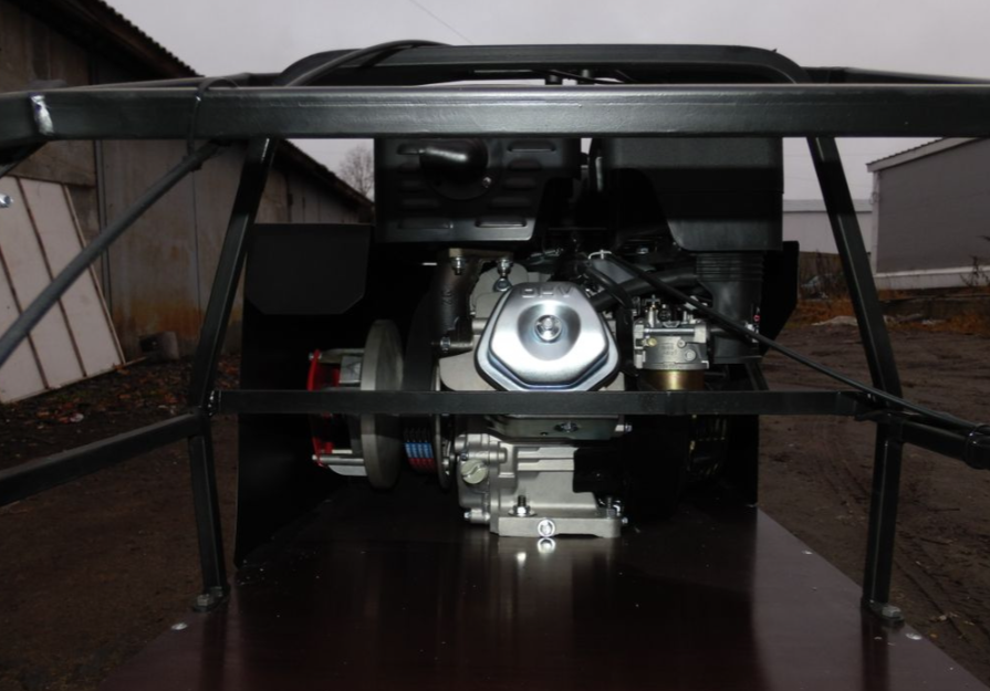 Мотобуксировщик AhtaR Зима 9 л/с с вариатором в Люберцах