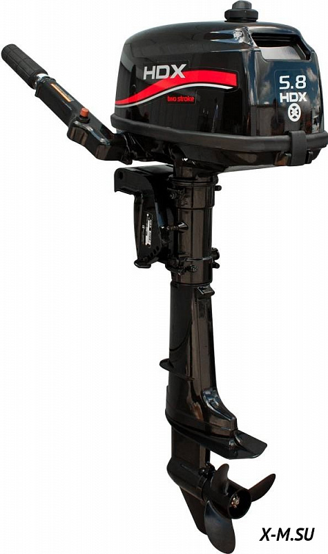 Лодочный мотор 2-х тактный HDX R series T 5,8 BMS в Люберцах