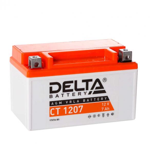 Аккумулятор Delta CT 1207 (12V / 7Ah) в Люберцах