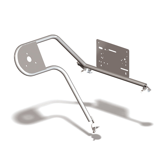 Стойка рулевая с креплением на баллон надувной лодки 25мм в Люберцах