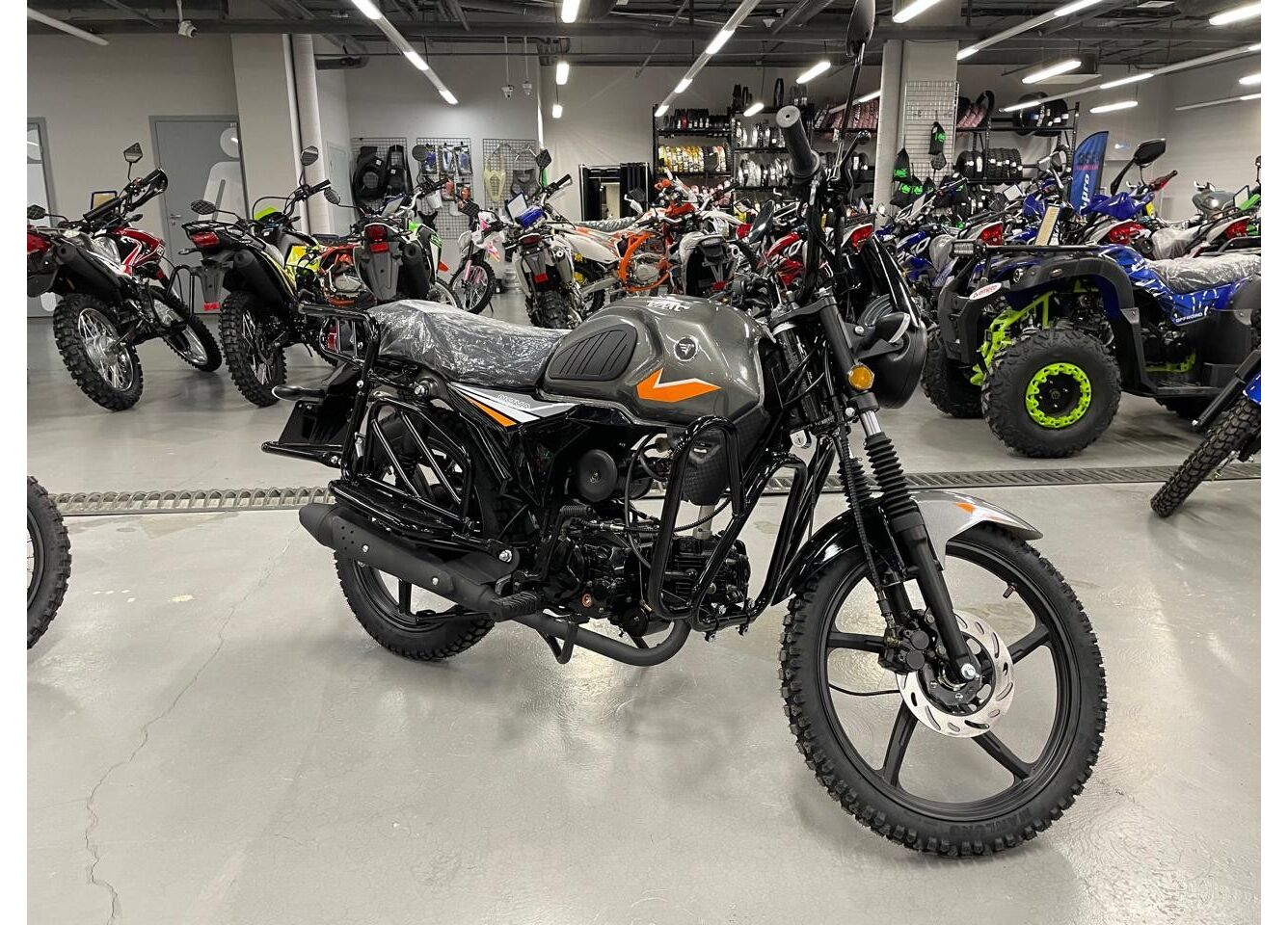 Мопед VMC NOVA 49сс (125сс) Led Full, дисковый тормоз, RKB RATO с баланс. валом, сигнализация в Люберцах