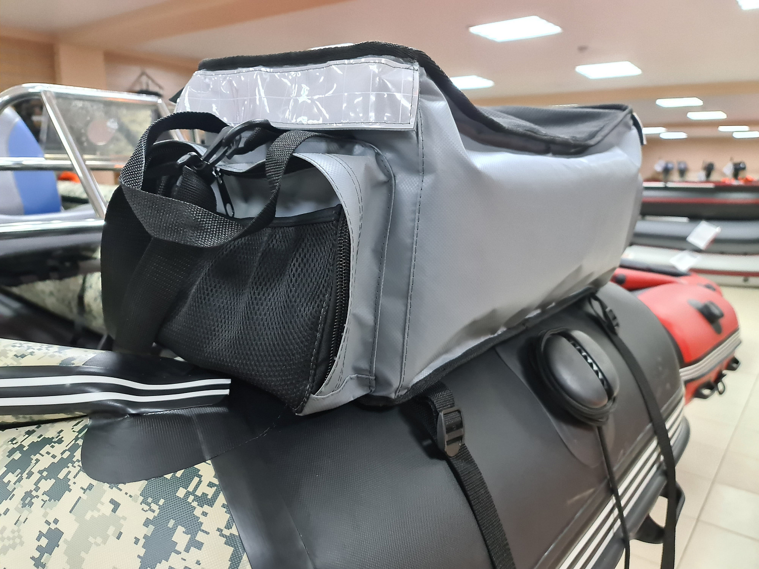 СУМКА ЛЮКС НА БАЛЛОН ДЛЯ ЛОДОК ПВХ 50Х25Х25 СМ в Люберцах