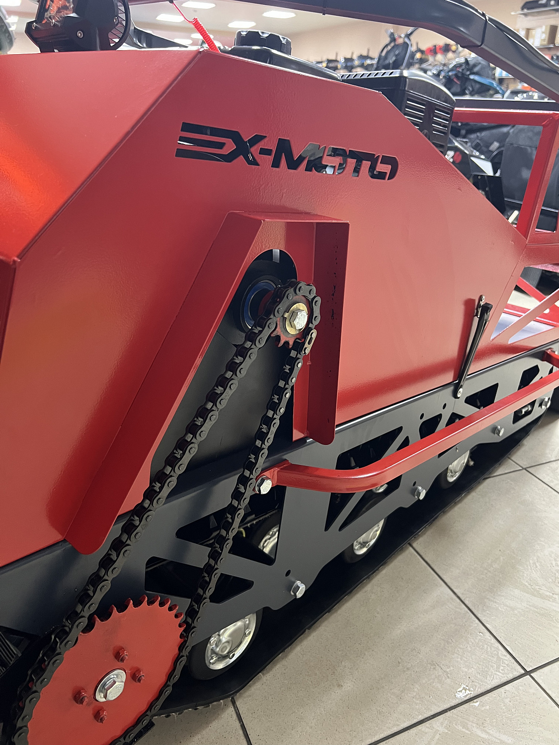 Мотобуксировщик EX-MOTO SNOWDOG S500 15л.с в Люберцах