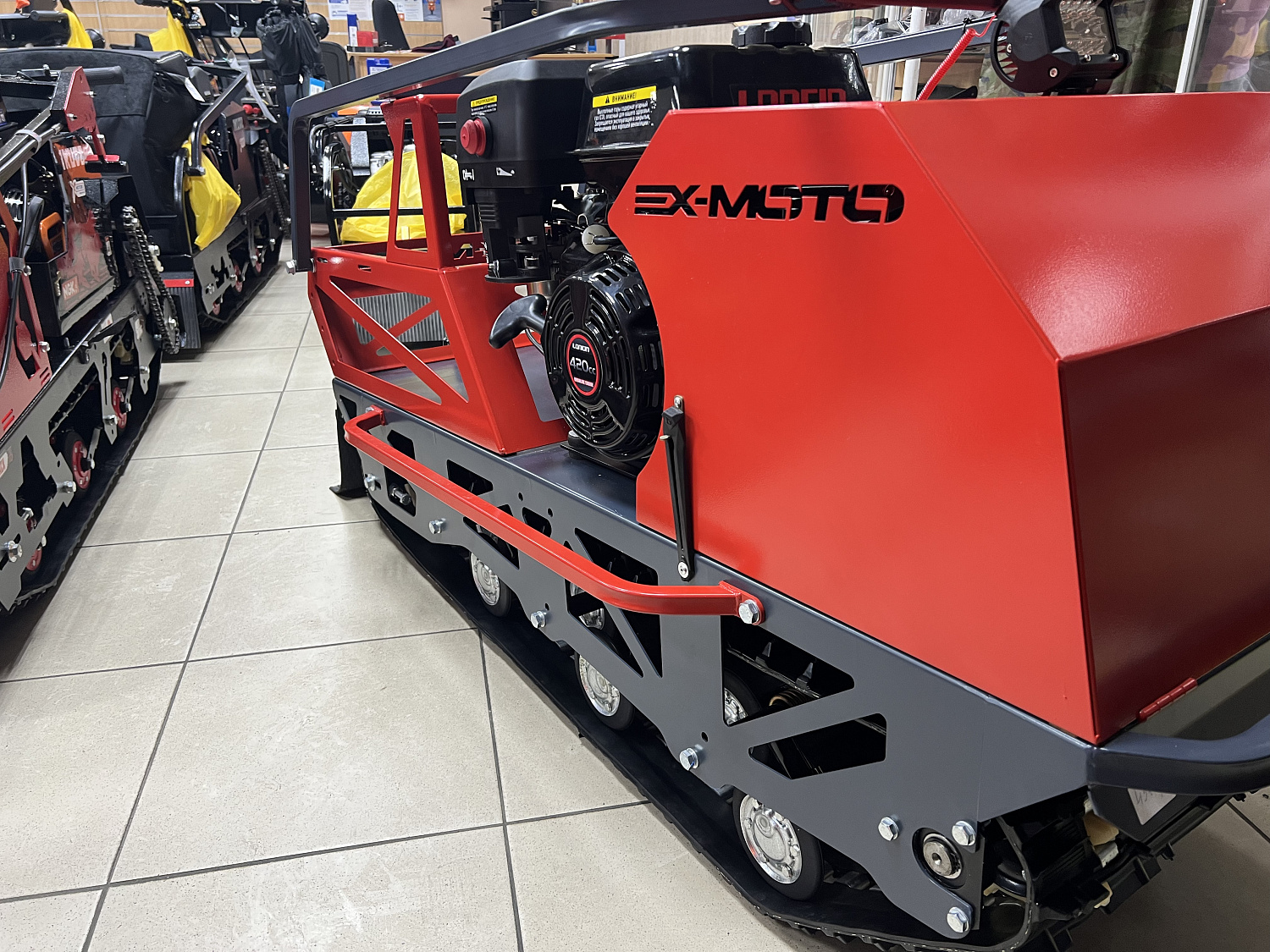 Мотобуксировщик EX-MOTO SNOWDOG S500 15л.с в Люберцах