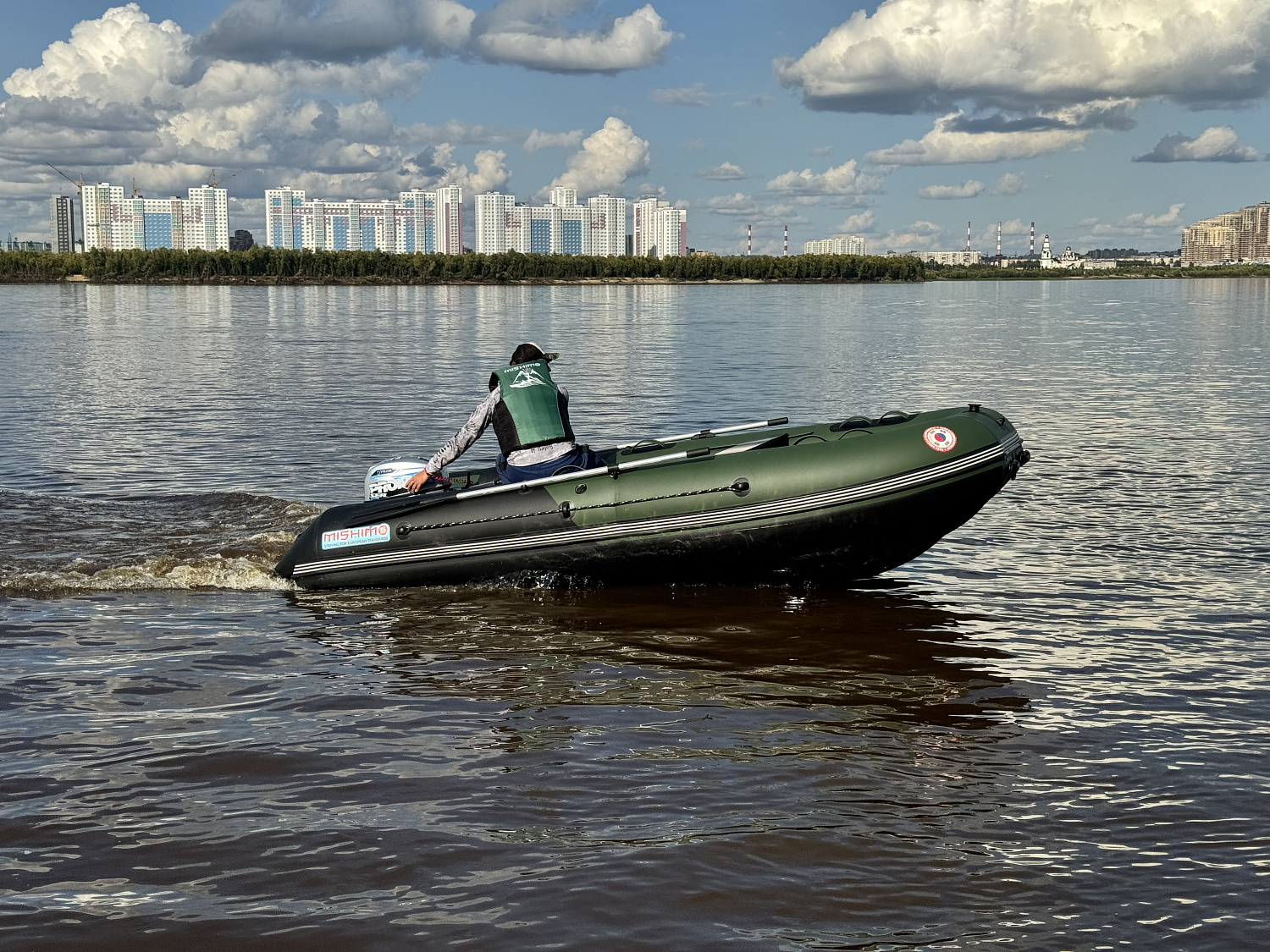 Лодка MISHIMO BIG FLOOR 400 в Люберцах