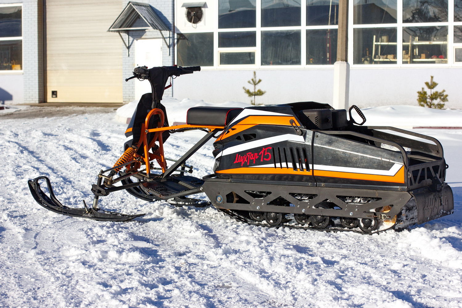 Мотобуксировщик IRBIS Мухтар 15 с лыжным модулем в комплекте в Люберцах