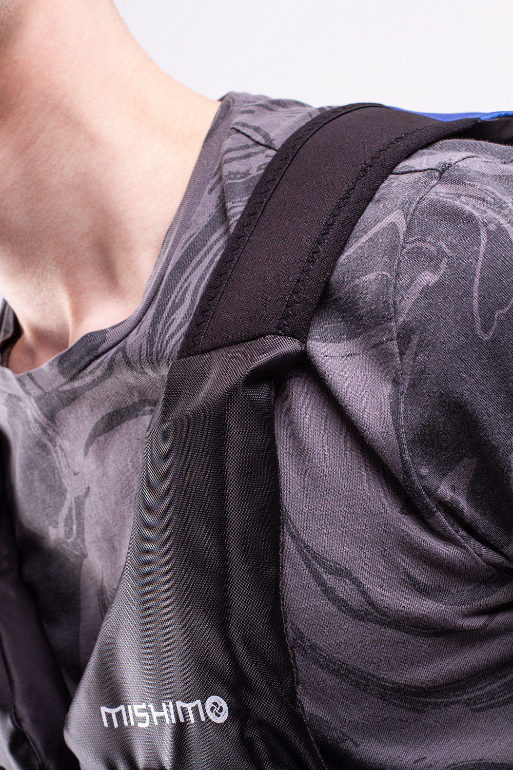 Жилет спасательный MISHIMO PRO Премиум качества Черно-синий в Люберцах