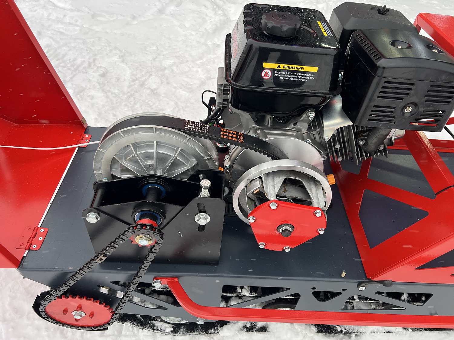 Мотобуксировщик EX-MOTO SNOWDOG S500 15л.с в Люберцах