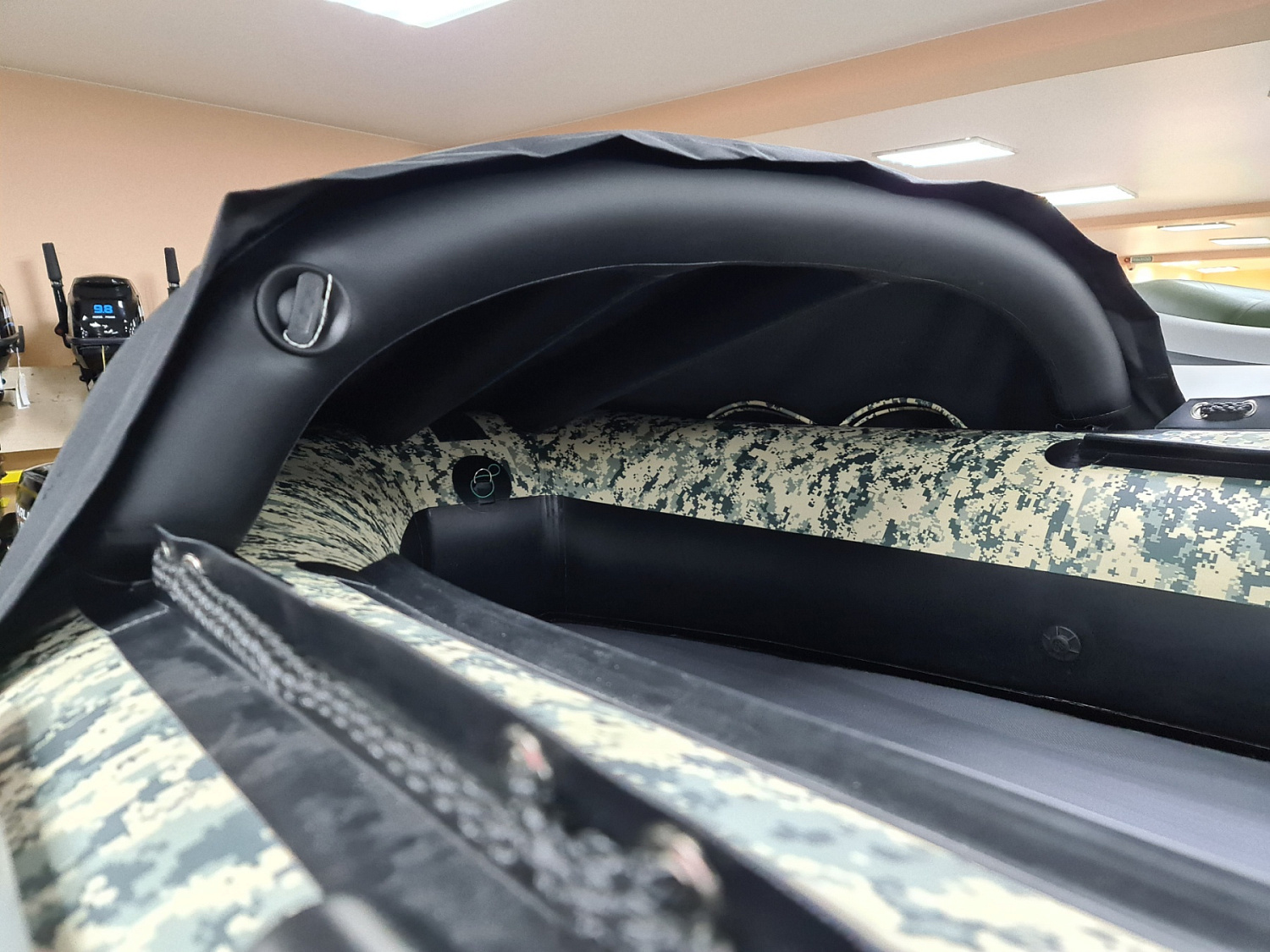 КОМПЛЕКТ НОСОВОГО ТЕНТА К ЛОДКЕ SMARINE AIR MAX 360 ЧЕРНЫЙ в Люберцах