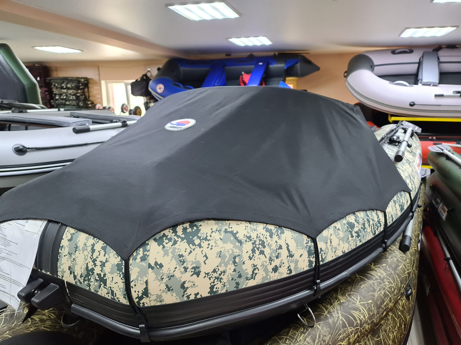 КОМПЛЕКТ НОСОВОГО ТЕНТА К ЛОДКЕ SMARINE AIR MAX 360 ЧЕРНЫЙ в Люберцах